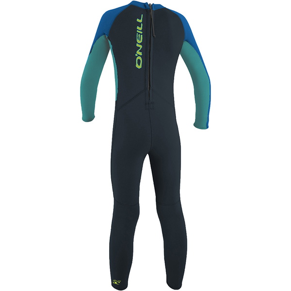 2026 O'Neill Toddler Reactor 2mm Back Zip Wetsuit 4868 - Slate / Aqua